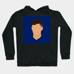 Kai Havertz Minimalistic Face Art Hoodie